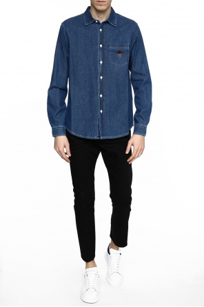 Tiger head denim shirt, zdjęcie 2 Tiger head denim shirt od Kenzo